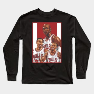 BASKETBALLART -THREE PEET Long Sleeve T-Shirt